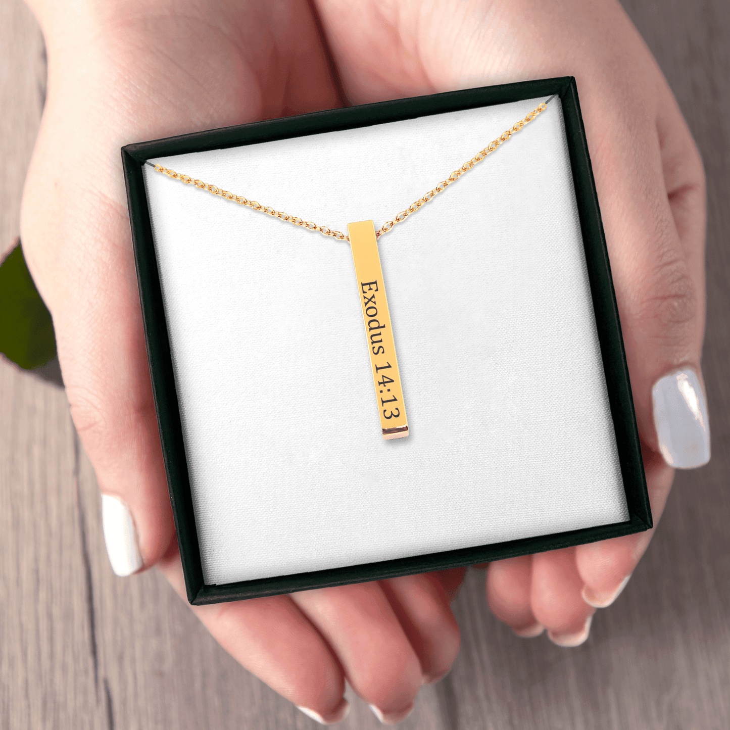 Personalized Bible Verse Necklace